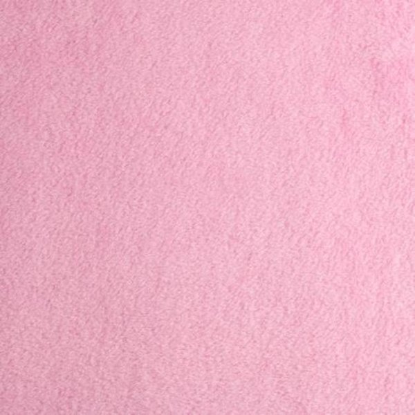 Antipilling-Fleecestoff Uni, rosa