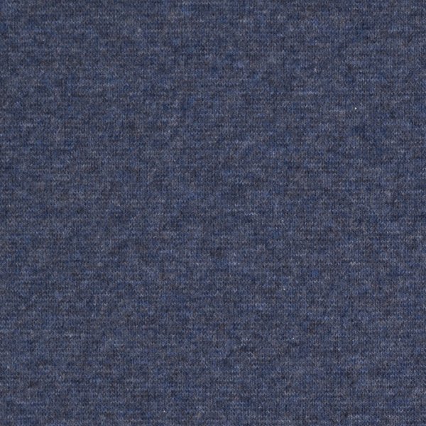 Feinstrick Bündchen Heike, dunkelblau-meliert (eher jeansblau)