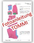 TOMMI Papierschnittmuster, Farbenmix